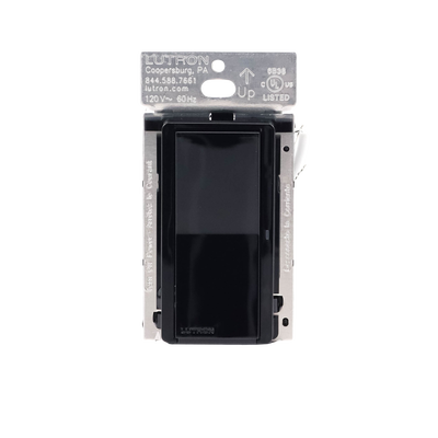 (Caseta Wireless) Interruptor Negro Inteligente On/Off, requiere cable neutro. 5A /120V