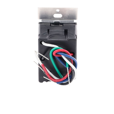 (Caseta Wireless) Interruptor Negro Inteligente On/Off, requiere cable neutro. 5A /120V