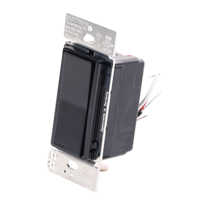 (Caseta Wireless) Interruptor Negro Inteligente On/Off, requiere cable neutro. 5A /120V