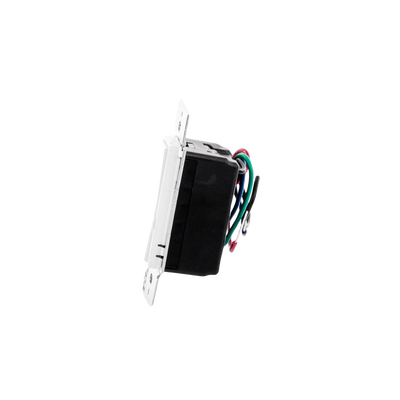 (Caseta Wireless) DIVA Atenuador de pared. Aumenta/Disminuye Intensidad de Iluminación.  No requiere cable neutro. 150W LED / 600W INC/HAL