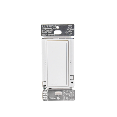 (RadioRa3) Atenuador  táctil Sunnata Dimmer PRO color blanco, requiere cable neutro / soporta 250W LED