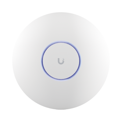 Access Point UniFi WiFi 7 Pro / Soporta 6 GHz / para Interior en Techo o Pared / 6 streams / MU-MIMO 2x2 en cada banda (2.4/5/6 GHz) / Multi-Link Operation /  Puerto 2.5 GbE. NO incluye POE+