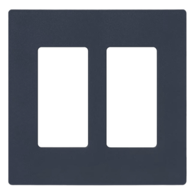 Lutron Claro SC2DE | Placa de Pared Screwless 2 Espacios