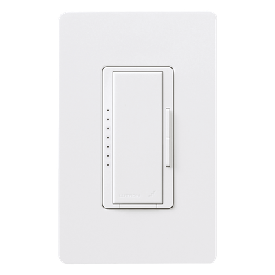 Lutron RadioRA 2 RRD10DWH | Atenuador Maestro 120 V