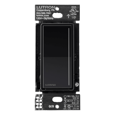 Lutron RadioRA 3 RRSTPRONBL | Atenuador táctil 250W LED-CFL