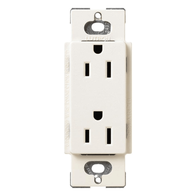 Lutron Claro SC3PSBIL | Contacto Dúplex de Pared 15 A