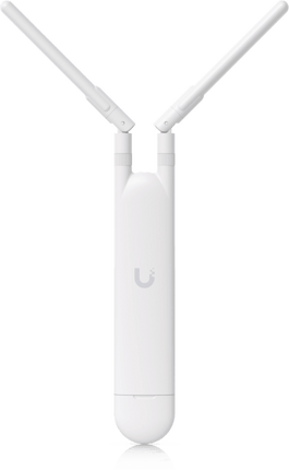 Access Point UniFi MESH para exterior 802.11ac doble banda 2.4/5 GHz, MIMO 2x2, antenas desmontables, hasta 1167 Mbps