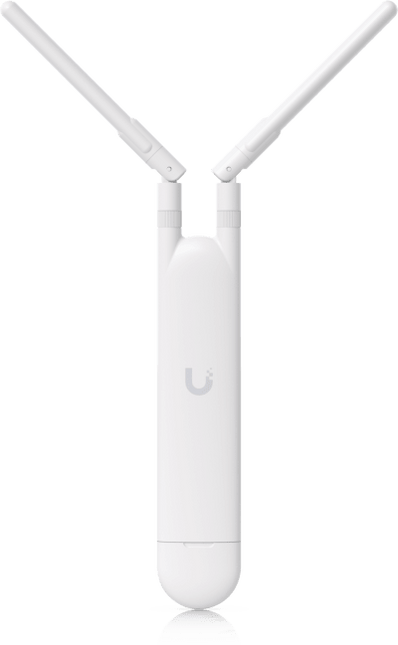 Access Point UniFi MESH para exterior 802.11ac doble banda 2.4/5 GHz, MIMO 2x2, antenas desmontables, hasta 1167 Mbps