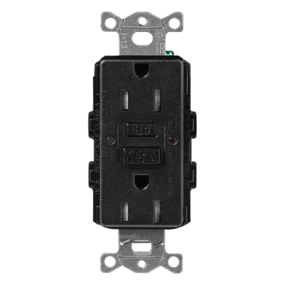 Lutron Claro SCR15GFSTMNL | Tomacorriente GFCI dúplex 15 A