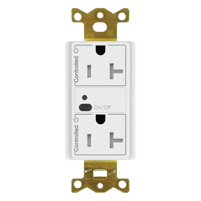 Lutron Vive CAR2S20STRWH | Receptáculo Inalámbrico 20 A