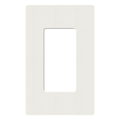 Lutron Claro SC1RW | Placa de pared Claro 1 espacio (1-gang)