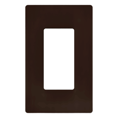 Lutron Claro CW1-BR | Placa de pared Claro 1 espacio (1-gang)