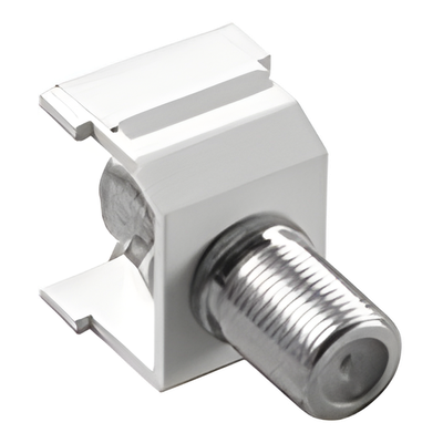 Lutron Claro CON-1C-WH | Conector coaxial tipo F