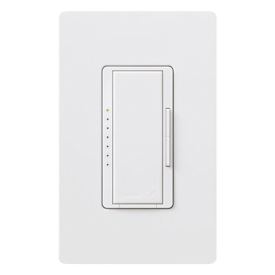 Lutron Maestro RRD-PRO-WH | Atenuador RF 250 W LED / 500 W Incandescente