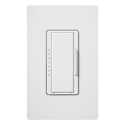 Lutron Maestro MSCF6AMWH | Atenuador Maestro fluorescente 3 hilos 6 A