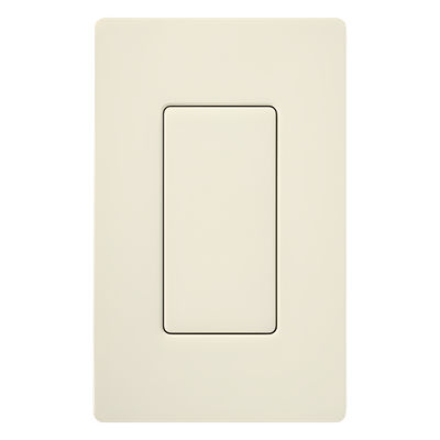 Lutron Claro SC-BI-BI | Inserto Ciego para Placa Designer Acabado Satinado Biscuit