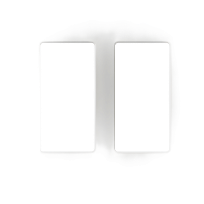 Lutron Claro SC2PB | Placa de pared Claro 2 espacios (2-gang)