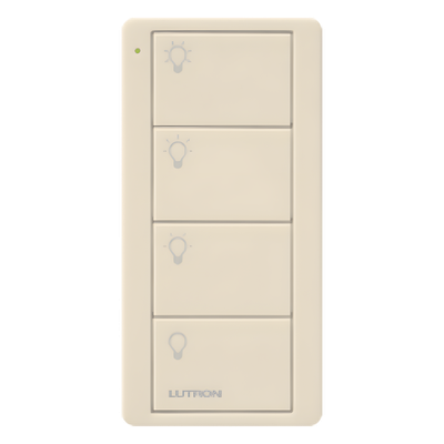 Lutron Caséta PJ24BLAL31P | Control Pico 4 botones