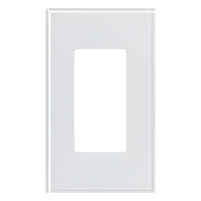 Lutron LFGR-1-CWH | Placa de cristal 1 espacio