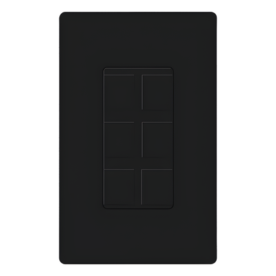 Lutron CA-6PF-BL | Marco de Pared Modular 6 Puertos