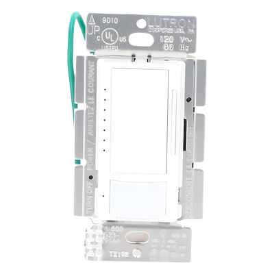 Lutron Maestro MSCLOP153MWH | Atenuador de Pared con Sensor de Ocupación y Vacancia 120 V