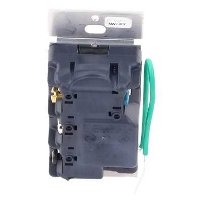 Atenuador de Pared Inalámbrico / 250 W LED/CFL / 500 W Incandescente / Neutro Opcional con RTISS / FASS / Radiofrecuencia 431-437 MHz / Alcance 9 m (29.5 ft) / Control Multiubicación