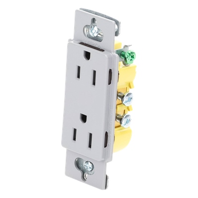 Lutron Claro CAR15GRS | Contacto Dúplex de Pared 15 A
